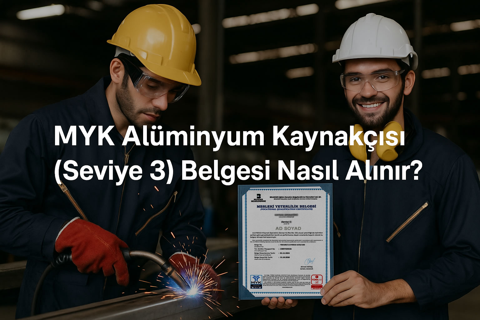 alüminyumyeterlilikbelgesiseviye3